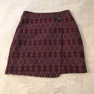 Loft - Faux Wrap Skirt